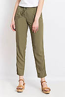 Женские брюки из вискозы Finn Flare S18-12056-900 зеленые XS