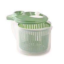 Контейнер для миття та сушки салату Snips, зелений, 3 л, фото 2