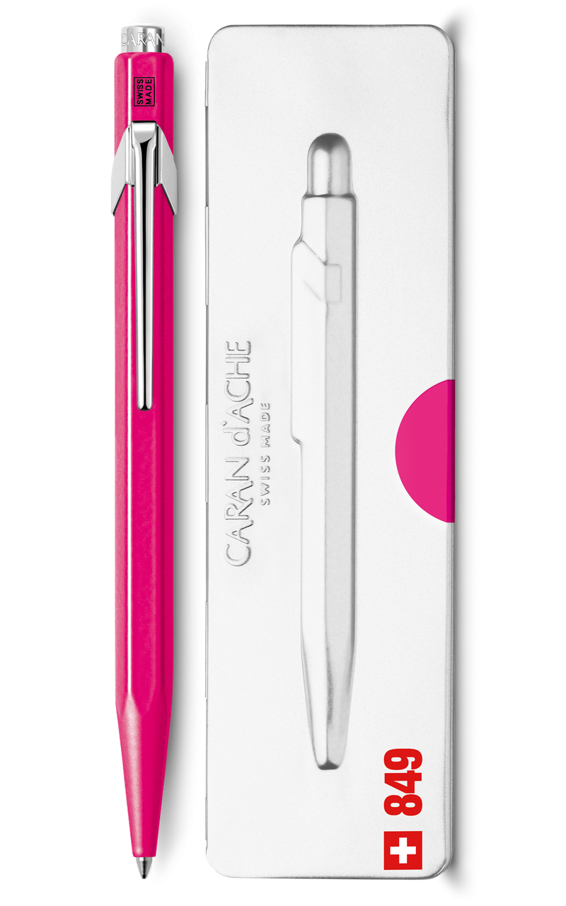 Ручка Caran d'Ache 849 Pop Line Fluo пурпурна + box 849.590 (7630002316798)