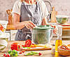 Контейнер для миття та сушки салату Snips, зелений, 3 л, фото 4