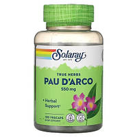 Solaray Pau D'Arco 550 mg 100 капсул DS