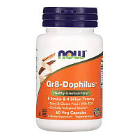 Пробиотики NOW Gr8-Dophilus (60 вега-капс)