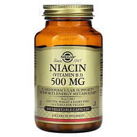 Solgar Niacin (Vitamin B 3) 500 mg 100 капсул DS