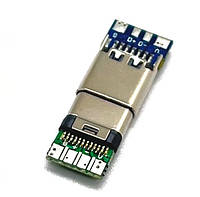 Комплект разъемов USB Type-C (Папа/Мама)