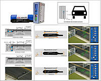 Детектор легковых и грузовых автомобилей, погрузчиков.. для парковок, промышленных ворот, шлагбаумов