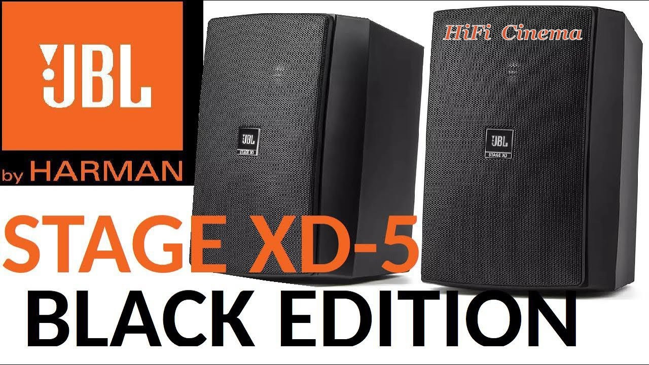 Всепогодні пасивні колонки JBL XD5 BLK
