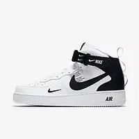 Чоловічі кросівки Nike Air Force 1 High 07 LV8, шкіра, чорно-білий, В'єтнам