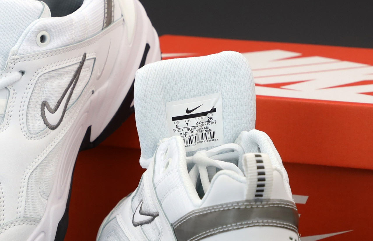 Женские кроссовки Nike M2K Tekno, Найк М2К Текно білі з чорним - фото 9 - id-p2188197522