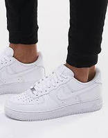 Мужские кроссовки Nike Air Force 1 Low, кожа, белый, Вьетнам Найк Еір Форс 1 Лов шкіряні білі