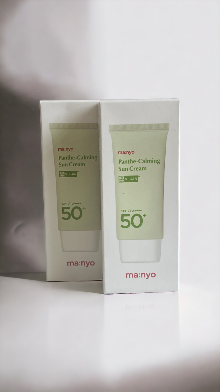 Легкий мінеральний санскрин Manyo Factory Panthe-Calming Sun Cream SPF50+/PA++++ 50ml, фото 1