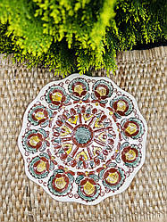 Підставка під крашанки та писанки Косівська кераміка 24 см ручна робота підставка під яйця