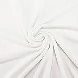 Лоскуток.Велюр х/б білого кольору (ширина 180 см) В-01, 78*180 см, фото 3