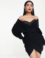 Платье Asos 42 черный 108563540