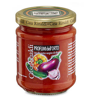 Соус томатний з садовими овочами Casa Rinaldi 190г