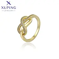 Xuping Jewelry Каблучка позолота ( медичне золото), розмір 17