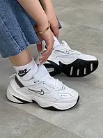 Женские кроссовки Nike M2K Tekno, Найк М2К Текно білі з чорним