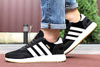 Мужские кроссовки Adidas Iniki RUNNER BOOST, черно-белый, Вьетнам Адідас Інікі Ранер Буст чорно-білі