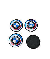 Колпачки, заглушки на диски BMW Бмв 55 мм / 53 мм юбилейные 686109201