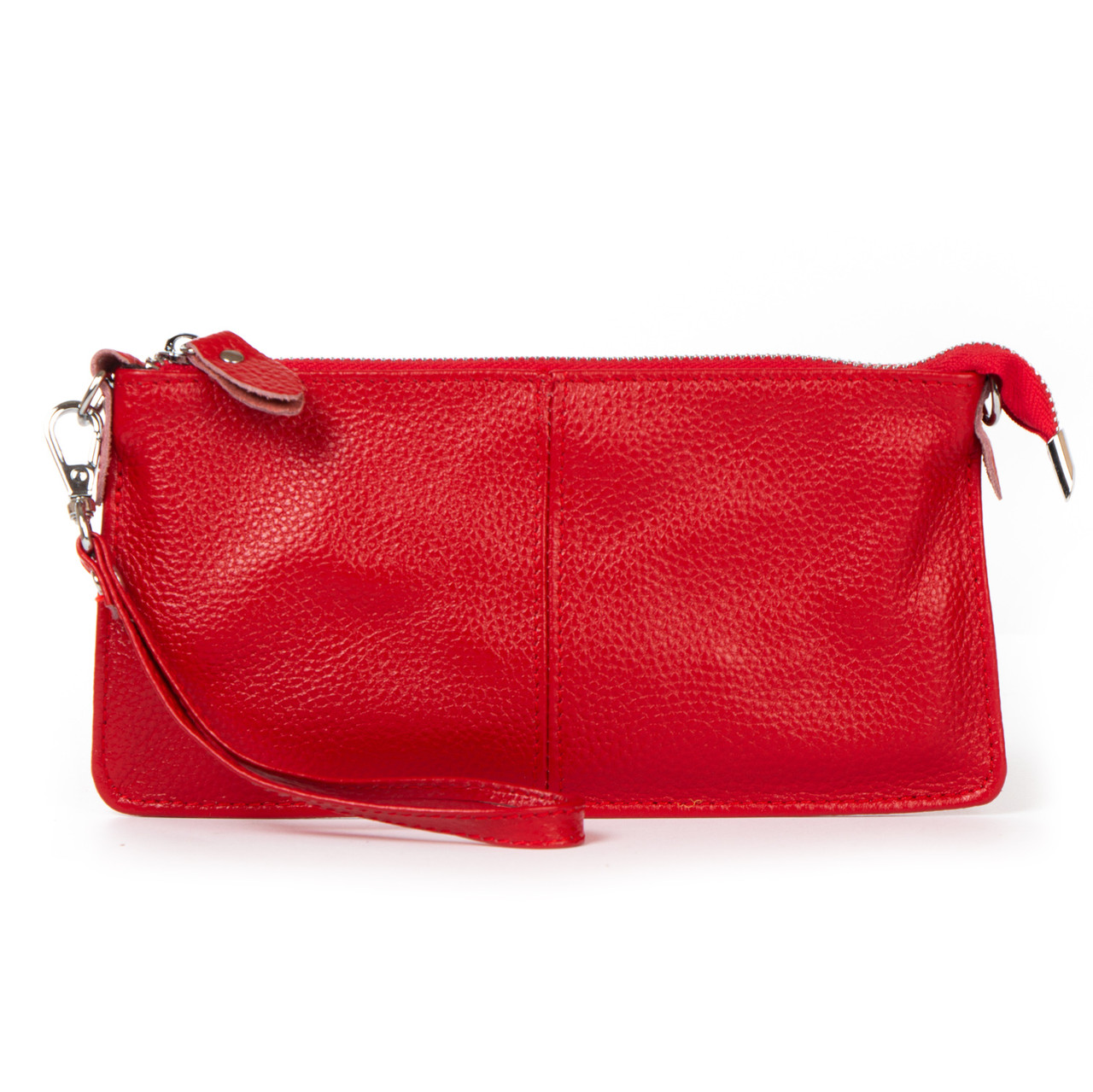 Сумка Женская Клатч кожа 8801-3 red.Купити жіночі сумки гуртом і в роздріб із натуральної шкіри в Україні, фото 1