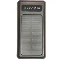 Повербанк UKC Z 102B Solar 20000 mAh, солнечная панель, LED фонарь