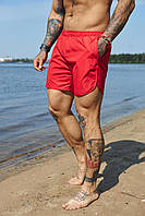 Мужские пляжные шорты красные быстросохнущие короткие легкие летние шорты для плавания LOV