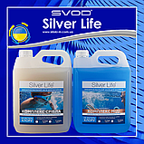 Срібний бактерицидний комплекс для басейнів 2x3000 мл SVOD Silver Life знезараження води без хлору, фото 4
