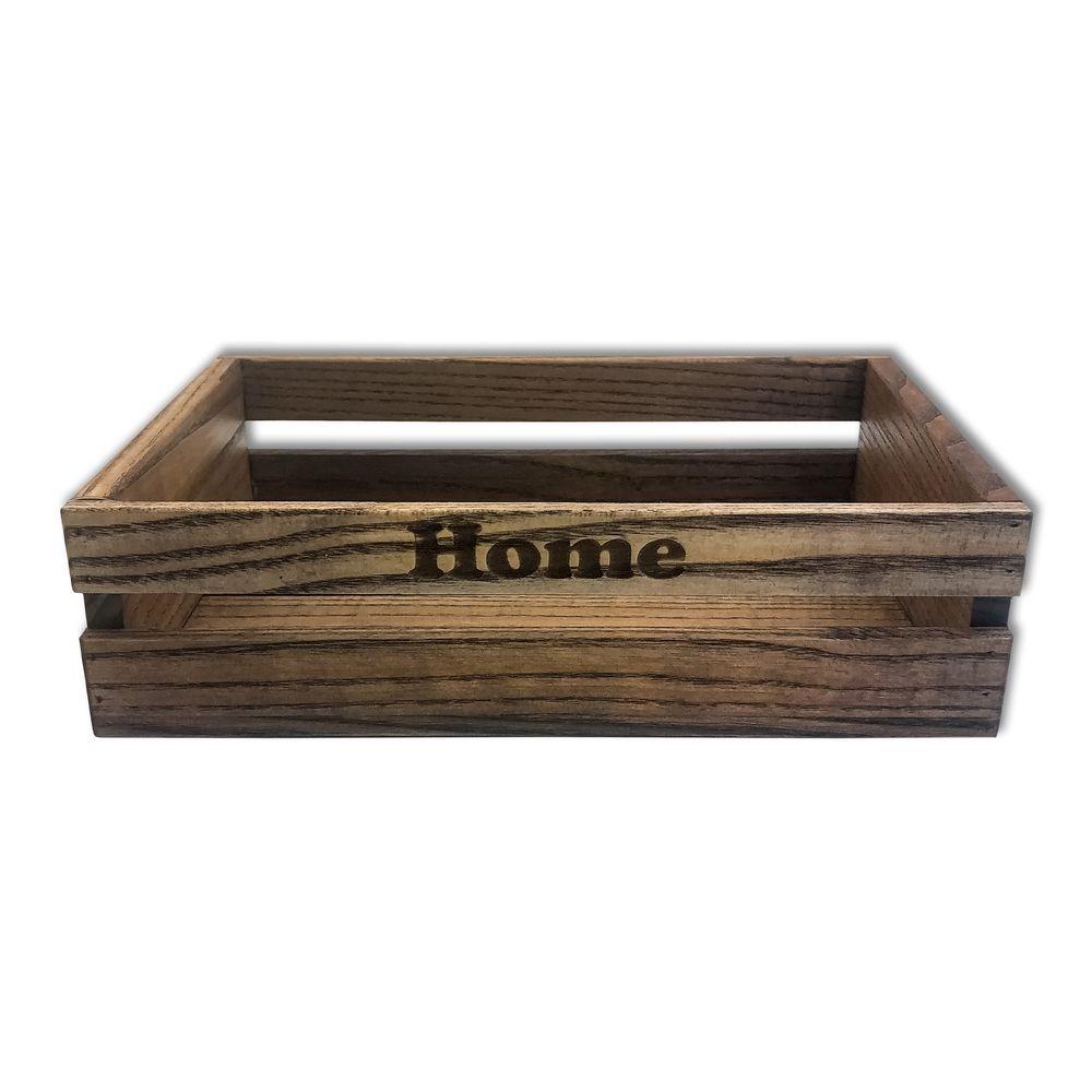 Ящик декоративний дерев'яний "Home" (дерево)