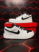 Nike Air Jordan 1 Low+ (кожа, текстиль) (Топ якість) Чоловічі Кросівки, Мужская обувь 41(26см)