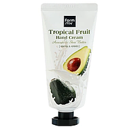 Крем для рук с авокадо и маслом ши FarmStay Tropical Fruit Hand Cream Avocado & Shea Butter, 50 мл