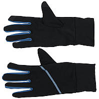 Женские перчатки для бега, занятия спортом Crivit черные