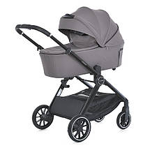 Універсальна коляска 2в1 El Camino GENESIS ME 1126 Taupe Gray Світло-сіра, фото 2