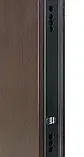 Вхідні двері Булат Термо House 1200 мм Kale модель 705/428 венге темний / вулична венге темний, фото 6