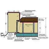 Вхідні двері Булат Термо House 1200 мм Kale модель 706/431 дуб бронза / вулична білий атласний, фото 4