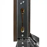 Вхідні двері Булат Термо House 1200 мм Kale модель 706/431 дуб бронза / вулична білий атласний, фото 5