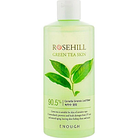 Тонер для лица с зеленым чаем успокаивающий Enough Rosehill Green Tea Skin 90.5%, 300 мл