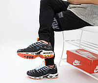 Мужские кроссовки Nike Air Max Plus TN, синий, желтый, Вьетнам