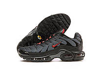 Мужские кроссовки Nike Air Max Plus TN, серый, чёрный, Вьетнам