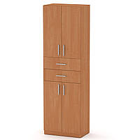 Шкаф книжный КШ-11 ольха Компанит (60х37х195 см)