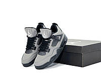 Мужские кроссовки Nike Air Jordan 4 Retro, серый, Вьетнам