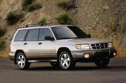 Лобове скло на Subaru Forester 1997-02 г.