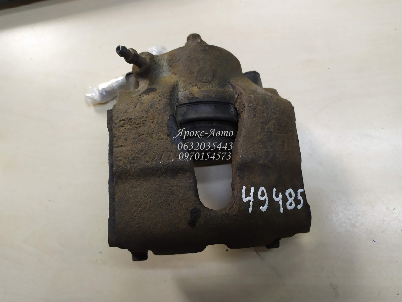 Суппорт гальмівний передній лівий Opel Zafira A 99-05 000049485, фото 1