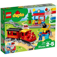 Конструктор LEGO DUPLO Поезд на паровой тяге 59 деталей 10874 DAS
