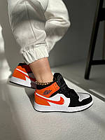 Nike Air Jordan 1 Retro Mid Black Orange White