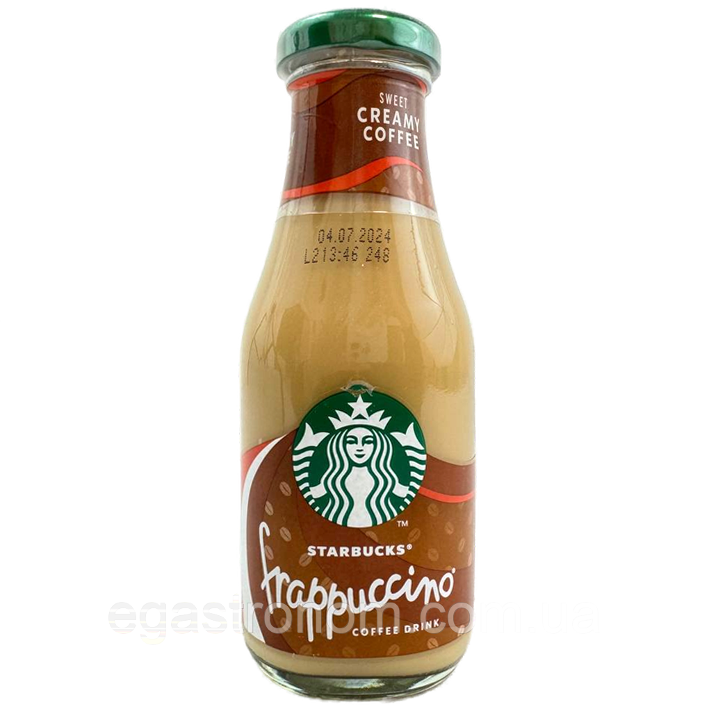Холодна кава фраппучіно мока (скло) Старбакс Starbucks frappuccino mocha 250ml 8шт/ящ (Код: 00-00016065)