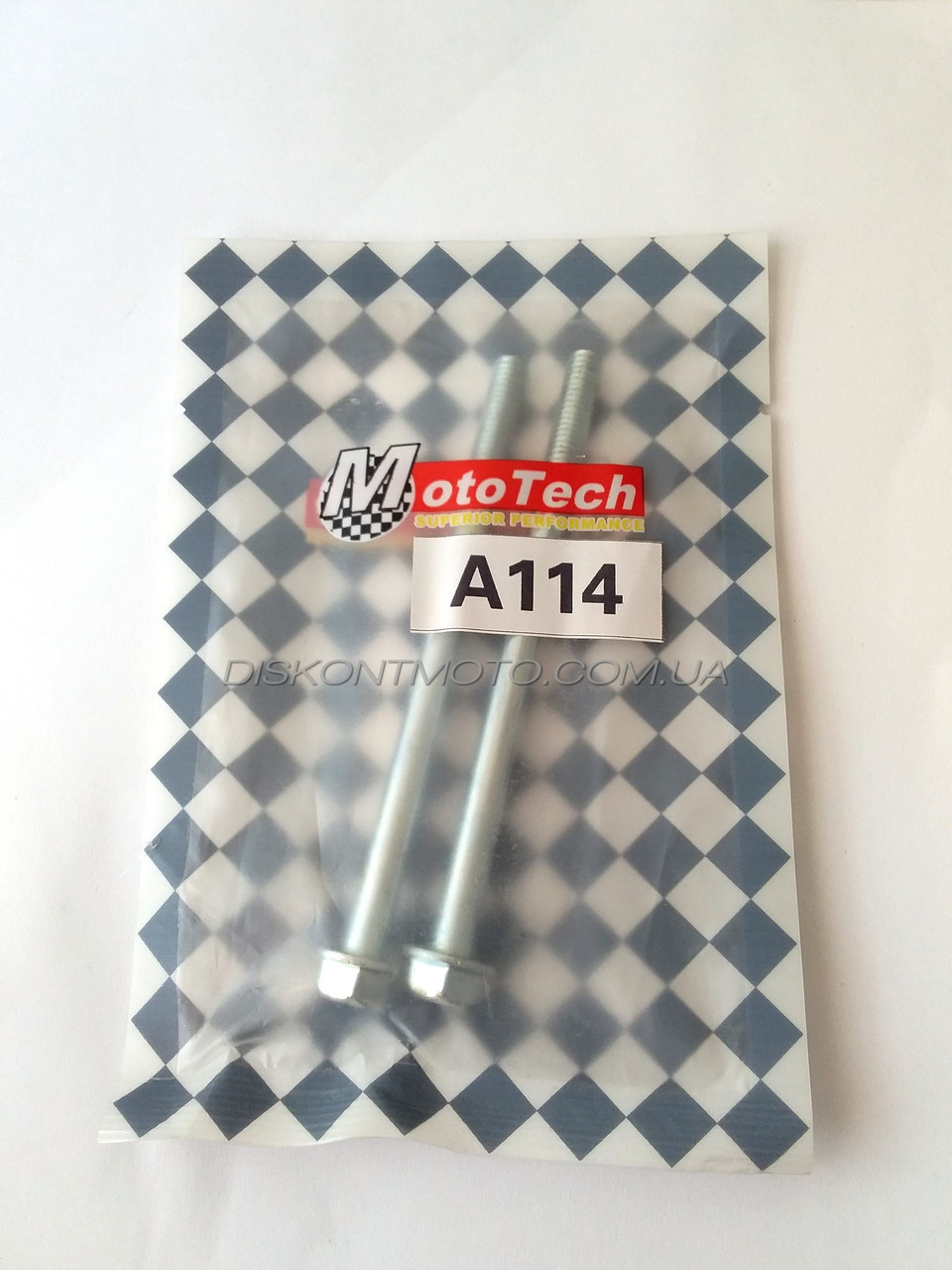 Шпильки циліндра Honda DIO ,TACT (2шт) Хонда ДІО (95мм) A114 MotoTech