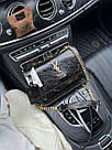 Жіноча сумка Ів Сен Лоран чорна Yves Saint Laurent Black, фото 3