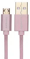 Кабель USB Momax Elite LINK micro USB Cable Rose Gold (DDM3L2)