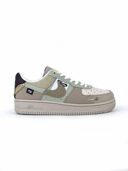 Nike Air Force 1 Tan Low Beige Mint 15071