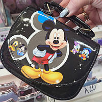 Детская лаковая сумочка для девочек,Микки Маус