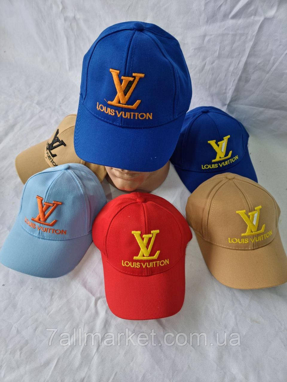 Кепка дитяча літня LOUIS VUITTON на хлопчика р-ри 48-52 см (мікс кв) "WHITE" недорого від прямого постачальника